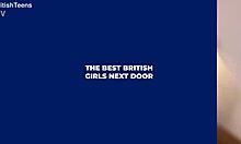 British Teen Gulps Massive Cum Loads After Deepthroat Feast