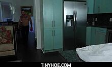 step dad destroys tiny latina sadie pop's big tits pussy relentlessly