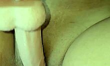 playing with my dildo while craving that warm MILK from mommy's mature LATINA pussy and big TITS