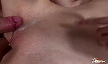 heart pounds watching brunette fuck fake agent