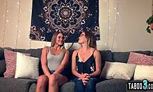 blonde petite teens katie kush and kenzie madison lick trimmed pussies and scissor