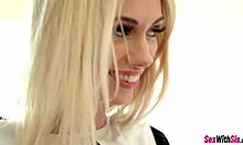 Petite Emily Willis Sky Pierce Share Dirty Hard Cock Blowjob