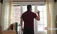 Tiny Asian Teen 18+ Rides Coach's Long American Cock Cowgirl Style Student USA