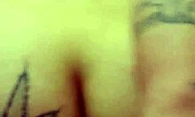 blonde milf rides huge dildo until she squirts everywhere