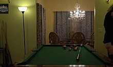 damn hot milf wife rocked hard on pool table huge tits bouncing 🔥💦