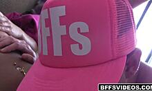 Hot 18+ Teen Shares Friend's Cum Blast on Spring Break Blowjob!