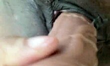 bobbi jo88 creams her shaved pussy hard with toys up close