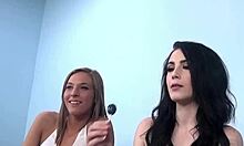 Molly Manson's Thrilling First Threesome With Noelle Easton And Sugardaddy Cum Covered