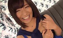 japanese amateur babe sucks cock and fucks hard in full uncut toy session