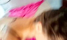 French Amateur Doggystyle Pounds Satin Lingerie Clothed Rimjob Blowjob