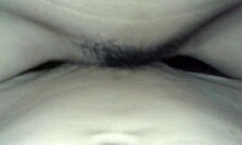 friend girl loves my cock slamming her shaved tight wet pussy creampie