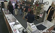 camera catches naked amateur slut bent over doggystyle pussy pounding