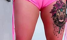 workout babe's tight pussy gets monster cock pounding then epic deepthroat finish