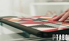 stepdad tommy pistol spies destiny mira 18+ undress then unleashes forbidden pounding lust!