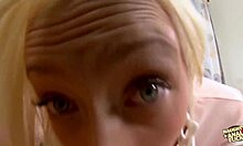 Dirty guy bends over small tits blonde gf for deep anal doggystyle riding