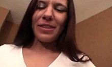 misty haze sucks cock swallows cum pantyhose backstage photoshoot 😘💦