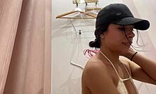 Hot Latina Caught Trying Bikini With Perfect Tits And Big Ass Outdoors