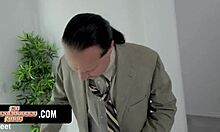 sexy latina babysitter bent over dildo fucked big tits bouncing