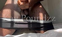 early morning solo play builds moans to shuddering finish