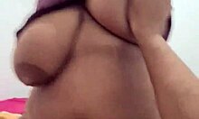 Stepmom's fat ass bounces crazy on son's huge cock doggystyle ride