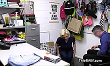 Damn big tit nurse thief suckin officer cock after bust hidden cam