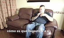 University Student Latina Slut Comes for Bedroom Casting Blowjob Creampie Interview