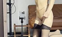 A Neighbor Spots My Wet Pussy Solo Masturbation Video Shoot!!