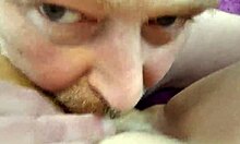 Crazy Sexy Granny Closeup Cunnilingus Blowjob Dogging Tease