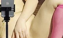 A Neighbor Spots My Wet Pussy Solo Masturbation Video Shoot!!