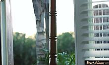 Wanna see this classy teen babe get bent over doggystyle after hot foreplay roleplay?