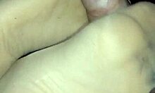 nylons footjob homemade teasing toes cumshot explosion
