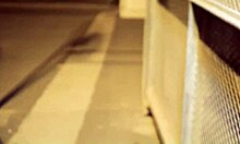 tattooed brunette bends over outdoor pussy destroyed by huge cock