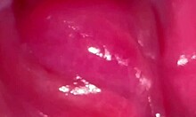 Asian milf couple licks virgin pussy then bareback creampie fucking on halloween night