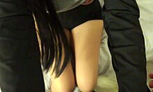 intrigued by sucking my stepsister's ass then creampieing deep inside