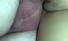 she grabs her toy for fun then begs for dick creampie deep inside her