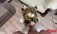 feel her gasp louder every time your thick cock stretches that tight pussy