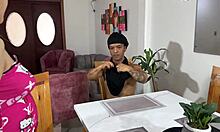 dwarf pounds pregnant latina stepsis ass hard till cum fills tight hole!