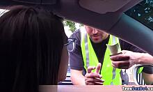 joseline, you extra small teen, wanna handle that parking ticket with your mouth?