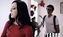 whitney wright bends over for alpha male's big ass pounding cowgirl ride