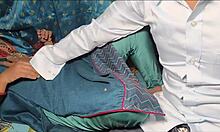 Mother-in-law hairy pussy gets deepthroated and fucked hard on bedroom bed