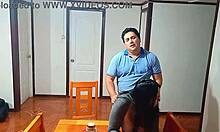 Surprised Stepmother Fucked Hard on Dining Table Before Breakfast