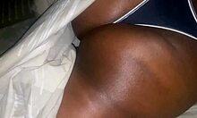 Almost creampied my huge ass ebony latina stepmom homemade