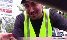 joseline, you extra small teen, wanna handle that parking ticket with your mouth?