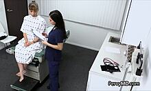 Big Tit Nurse Blows Big Ass Patient Dick Hard