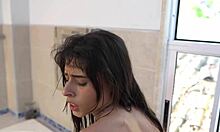 Pounding horny stepsis in jacuzzi