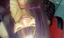 Horny BBW Wife Swallows Huge Cumshots On Massive Tits