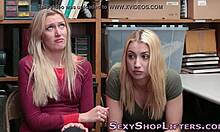 Slammed Blonde Teen Gets Massive Facial