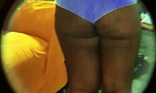 hidden cam catches the curvy latina neighbor with huge ass going wild at home