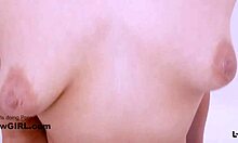 Hot 18+ teen babe teases long cock with feet in POV then rides for deep creampie orgasm