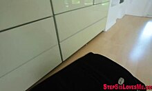 hey busty amateur sis can you handle stepbro's monster cock creampie in your tight teen pussy?